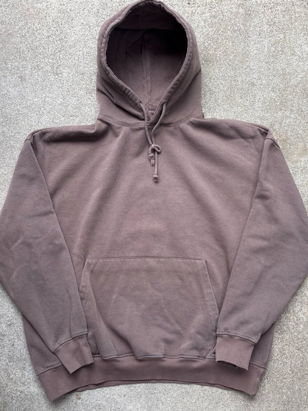 🤎 Essentials Reserved Supply Earth Tone Quilted-Hoodie